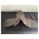Vintage Leather Horse Saddle