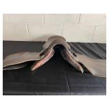 Vintage Leather Horse Saddle