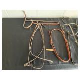 Lot of Assorted Leather and Nylon Horse Tack