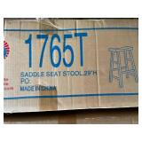 Saddle Seat Stool 29" Height - Set of 2