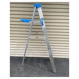 Werner 6ft Aluminum Step Ladder 250 lbs Load Capacity