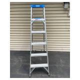 Werner 6ft Aluminum Step Ladder 250 lbs Load Capacity