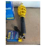 Lot of Rope, Epsom Salt, Metal Brackets, and Trouble Light