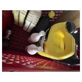 Lot of Automotive Fluid Containers (amount of contents unknown) and Miscellaneous Hardware