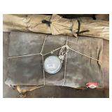 Lot of Vintage Canvas Tents and Poles