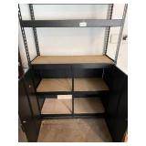 Heavy Duty Metal Garage Storage Shelf with Cabinet