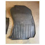 Set of Car Floor Mats - Rubber, All-Weather