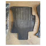 Set of Car Floor Mats - Rubber, All-Weather