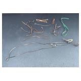 Various Tack and Ropes for Equine and Stirrups