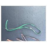 Various Tack and Ropes for Equine and Stirrups