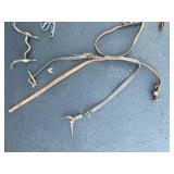 Various Tack and Ropes for Equine and Stirrups