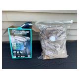 Lot of Conair Turbo ExtremeSteam Handheld Fabric Steamer and Vacuum Storage Bag