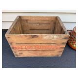 Wood and Fabric Folding Room Divider Screen, Wooden Box and Pot