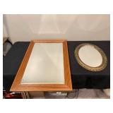 Lot of 3 Decorative Mirrors