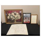 Lot of Framed Artwork and Posters