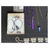 Assorted Jewelry Lot: Necklaces, Earrings, and Bracelets