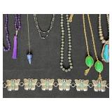 Assorted Jewelry Lot: Necklaces, Earrings, and Bracelets