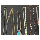 Assorted Jewelry Lot: Necklaces, Earrings, and Bracelets
