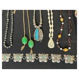 Assorted Jewelry Lot: Necklaces, Earrings, and Bracelets
