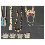 Assorted Jewelry Lot: Necklaces, Earrings, and Bracelets