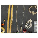 Assorted Jewelry Lot - Necklaces, Bracelets, Earrings, Rings, and More
