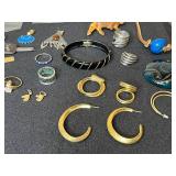 Assorted Jewelry Lot - Necklaces, Bracelets, Earrings, Rings, and More