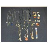 Assorted Jewelry and Brooches Collection
