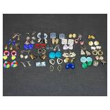 Assorted Fashion Earrings Lot - Various Styles and Colors