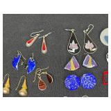 Assorted Fashion Earrings Lot - Various Styles and Colors