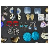 Assorted Fashion Earrings Lot - Various Styles and Colors