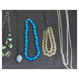 Assorted Jewelry Lot - Necklaces, Bracelets, Earrings