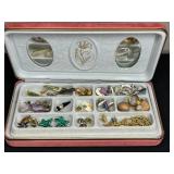 Assorted Jewelry Lot with Velvet Case