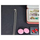 Assorted Jewelry Lot with Velvet Case