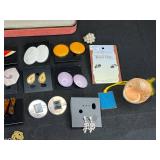 Assorted Jewelry Lot with Velvet Case
