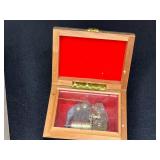 Lot of Jewelry, Decorative Boxes, Porcelain Teabag Caddy and Memorabilia