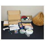 Assorted Sewing and Craft Supplies Lot