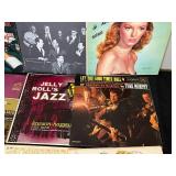 Collection of Vintage Jazz and Blues Vinyl Records