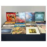 Collection of Vintage Vinyl Records Assorted Artists & Albums