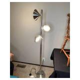 65-Inch Chrome Adjustable Floor Lamp