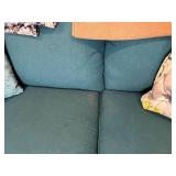 La-Z-Boy Teal Sofa with Cushions