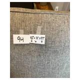 True Innovations Fabric Swivel Glider Recliner