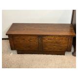 Lane Cedar Chest with Carved Detailing inc Contents