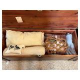 Lane Cedar Chest with Carved Detailing inc Contents