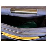 Lot of Craft Supplies Including Yarn, Quilting Fabrics, and Portable Organizer