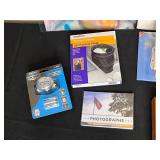 Mixed Lot: Books, Art, and Backgammon Set