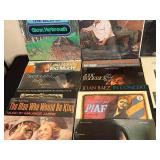 Mixed Lot of Classic Vinyl Records - Jazz, Folk, and More