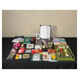 Mixed Household Lot - Playing Cards, Command Strips, Vacuum Cleaner Bags, and More