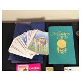 Mixed Household Lot - Playing Cards, Command Strips, Vacuum Cleaner Bags, and More