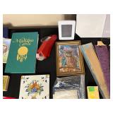 Mixed Household Lot - Playing Cards, Command Strips, Vacuum Cleaner Bags, and More