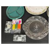 Assorted Decorative Plates, Bowls, and Serving Pieces Lot